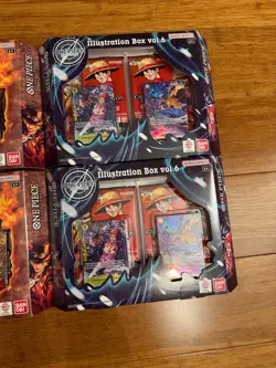 2 OF EACH One Piece Illustration Box Bundle Vol.5 & Vol.6 | New Sealed TCG - Image 3
