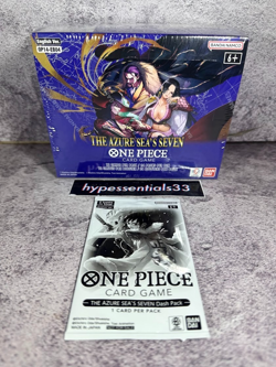 One Piece TCG THE AZURE SEA'S SEVEN Booster Box OP14 ENG With Dash Pack SEALED - Image 1