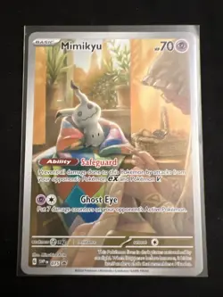 Pokemon TCG Mimikyu Scarlet & Violet Promo Card 075/Promo - Image 1