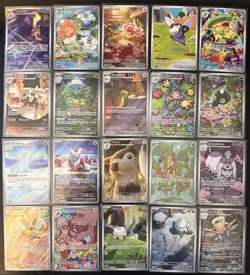 Pokemon TCG Huge Lot Of 20 Illustration Rare Cards SV, Mega, PFL All NM/M - Image 1