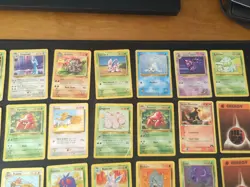 Vintage Pokemon TCG Lot 30 WOTC era cards: Base Set + Other Old Cards - Image 3