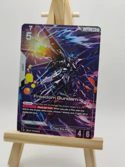 Freedom Gundam - Gundam Card Game - GD01-065 LR+ - Image 1