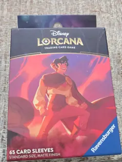 Disney Lorcana by Ravensburger TCG Trading Card Game - 65 Sleeves - Aladdin - Image 1