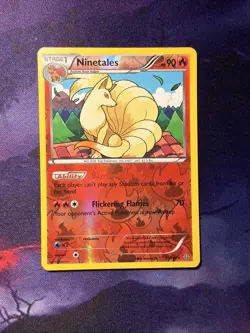 Pokemon Card Ninetales Primal Clash Reverse Holo Rare 21/160 Near Mint - Image 4