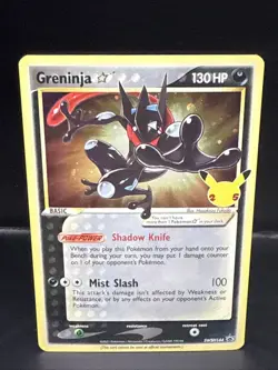 Pokemon Card Celebrations Holographic Promo Greninja SWSH144 C - Image 1