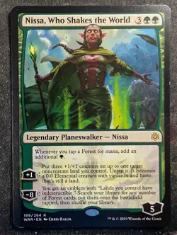 Nissa, Who Shakes the World - War of the Spark (MTG) - Image 1