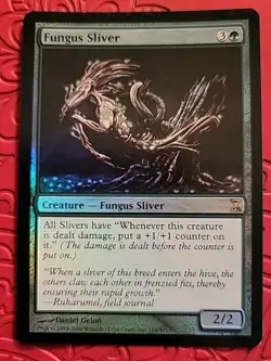 MTG Fungus Sliver FOIL x1 NM ~Time Spiral (Magic the Gathering)*Free Shipping* - Image 1
