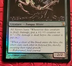 MTG Fungus Sliver FOIL x1 NM ~Time Spiral (Magic the Gathering)*Free Shipping* - Image 4