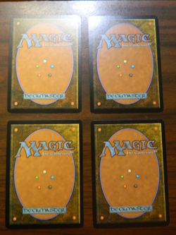 MTG 10th Edition Plague Wind x4 Black Rare Lightly Played Condition - Image 2