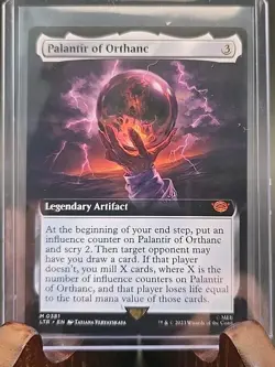 Palantir of Orthanc (Extended Art) Universes Beyond: the Lord of the Rings NM - Image 3