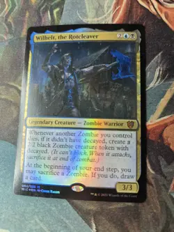 MTG FOIL Wilhelt, the Rotcleaver - Innistrad: Midnight Hunt Commander #002 - Image 2