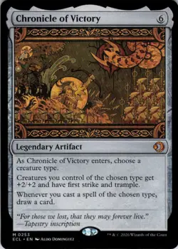 MTG Chronicle of Victory (253) | NM | Lorwyn Eclipsed {ECL} - Image 1