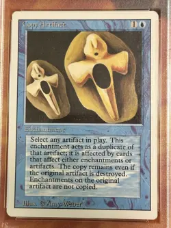 Copy Artifact Revised PSA 9 Graded Slab MTG Vintage Magic the Gathering MINT!!!! - Image 3