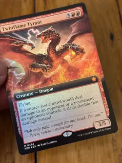 Twinflame Tyrant - Foundations - MTG - FOIL - 0469 - Image 2