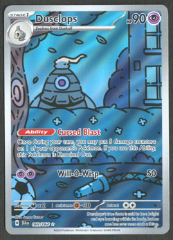 Pokemon TCG: Dusclops 069/064 Shrouded Fable Illustration Rare - Image 1
