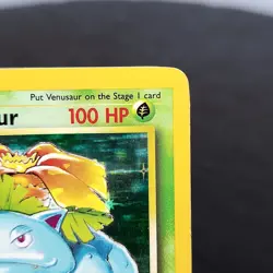 Venusaur Base Set Holo 15/102 Unlimited WOTC Pokemon TCG 1999 Rare NM Vintage - Image 4