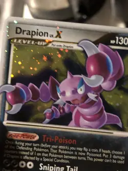 Drapion 4 Rising Rivals Pokemon TCG 17/111 Platinum SP Rare - Image 5
