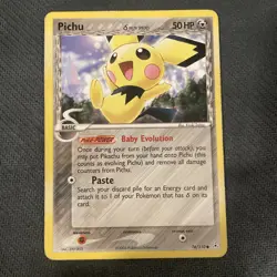 Pichu 76/110 (Delta Species) Pokemon Holon Phantoms Common 2006 MP - Image 1