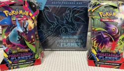 Pokemon Phantasmal Flames Booster Box New Sealed & Elite Trainer Box ETB Bundle - Image 1