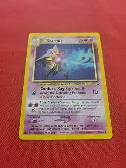 Pokemon: Starmie #25/64 Neo Revelation Rare Non-holo 2000 Vintage - LP - I18 - Image 3