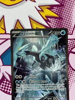 Pokemon TCG - Kyurem ex 165/086 - Scarlet Violet - Black Bolt - SIR - NM/M - Image 2