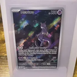 Mewtwo - SVP052 151 UPC Promo Illustration Rare Pokemon - NM - Image 1