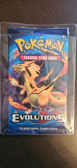 Pokemon TCG XY Evolutions Booster Pack Charizard Artwork Sealed New - Image 3