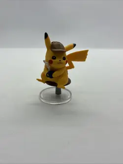 Pokemon TCG Detective Pikachu Cafe Figure Collection Figure New with Stand 2019 - Image 1