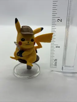 Pokemon TCG Detective Pikachu Cafe Figure Collection Figure New with Stand 2019 - Image 4