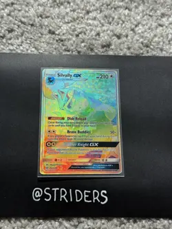 Silvally GX ⭐ 262/236 Holo Rare Rainbow Cosmic Eclipse 2019 Pokemon NM - Image 1