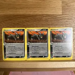 Pokemon TCG Houndoom EX Dragon 34/97 Regular Uncommon NM - Image 1