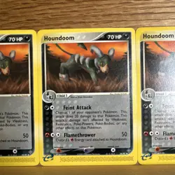 Pokemon TCG Houndoom EX Dragon 34/97 Regular Uncommon NM - Image 3