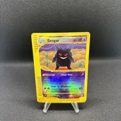 2002 POKEMON EXPEDITION #13 GENGAR-REVERSE FOIL PSA 10 - Image 1