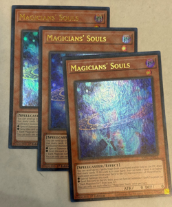 YUGIOH-3x- Magicians' Souls - RA02-EN014 - Ultra Rare - (PLAYSET) - Image 1