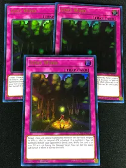 YUGIOH LOST WIND DUDE-EN049 1ST ULTRA X3 (NM) - Image 1