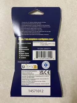 One Piece CCG Pre Errata Romance Dawn Booster Pack English Version - Image 2