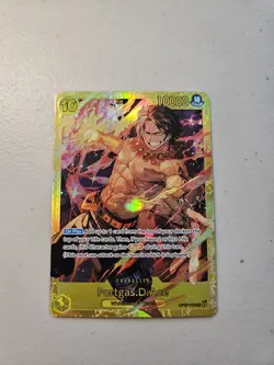 Portgas D Ace OP07-119 SEC ENGLISH OP07 500 Years In The Future ONE PIECE TCG - Image 1
