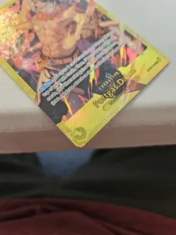Portgas D Ace OP07-119 SEC ENGLISH OP07 500 Years In The Future ONE PIECE TCG - Image 2