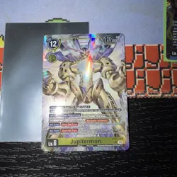 Digimon Card Game Jupitermon BT24-101 SEC NM - Image 2