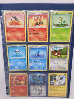 Pokemon Black & White Era Card Lot 18 Cards Total Rare Uncommon And Common Cards - Image 1