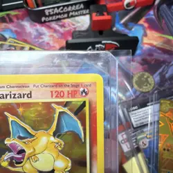 Pokemon TCG Charizard Base Set Holo Unlimited Rare Card 4/102 - Image 2
