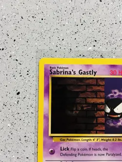 Sabrina’s Gastly 96/132 Gym Challenge Regular Pokemon Card - LP💎 - Image 5
