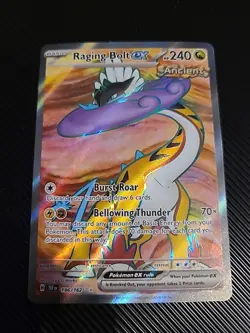 Raging Bolt ex 196/162 - Temporal Forces Full Art Pokemon Card NM - Image 1
