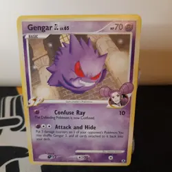 Gengar GL LV.65 40/111 Rising Rivals Regular Rare Pokemon TCG Card - Image 1
