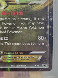 Pokemon TCG Flygon-EX XY Black Star Promos Holo Card XY61 - Image 4