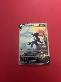 Pokemon TCG Hisuian Samurott v Crown Zenith Galarian Gallery GG51/GG70 Card - Image 1