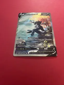 Pokemon TCG Hisuian Samurott v Crown Zenith Galarian Gallery GG51/GG70 Card - Image 2
