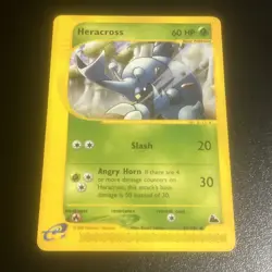 Pokemon Card - Heracross Skyridge 064/144 Common Non Holo - Image 1