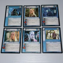 The Lords of the Rings TCG Haldir Craig Parker Elf Elven Cards x 6 - Image 1