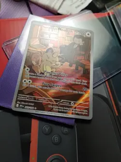 Pokemon TCG Team Rockets Meowth Card 203/182 Destined Rivals - Image 3